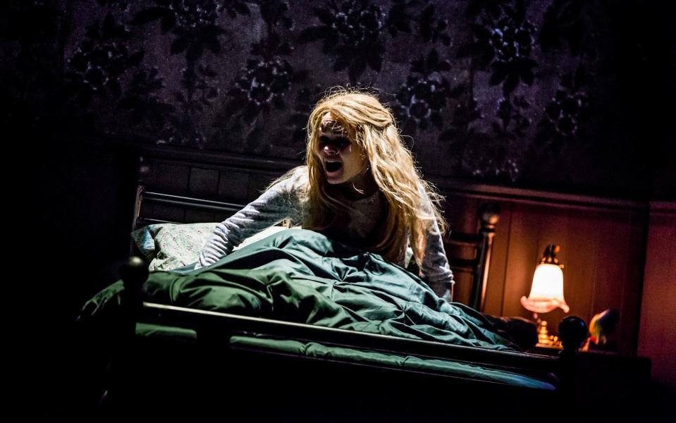 Regan (Clare Louise Connolly) is in need of an exorcism - Pamela Raith