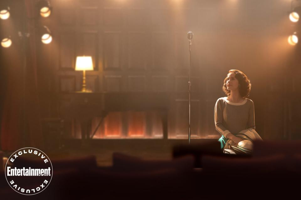 Rachel Brosnahan as Midge in season 5 of 'The Marvelous Mrs. Maisel'