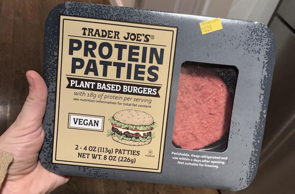 Protein patties