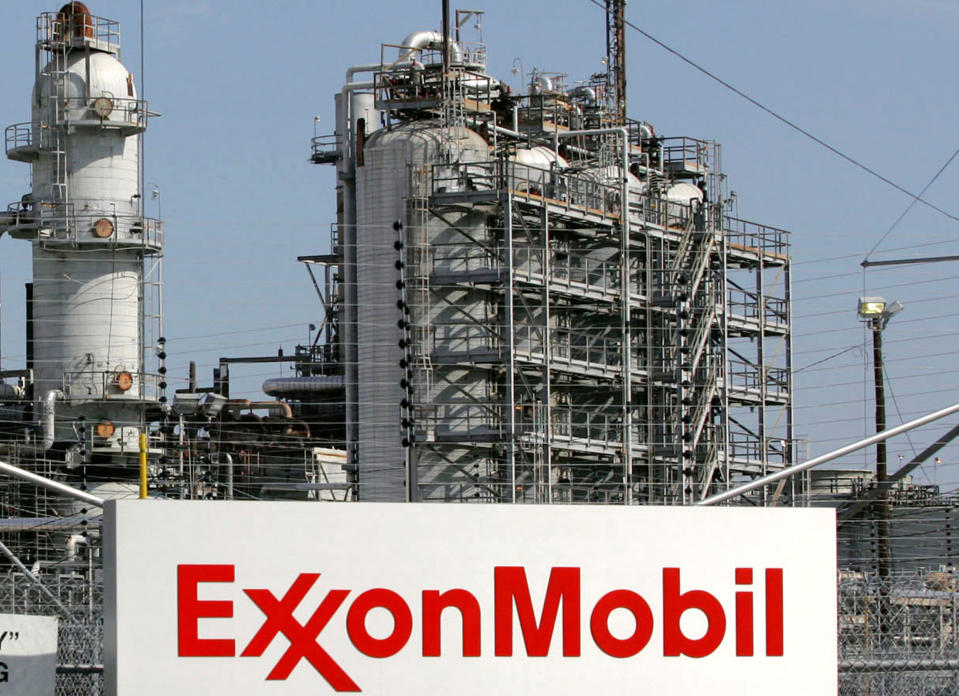 An ExxonMobil refinery