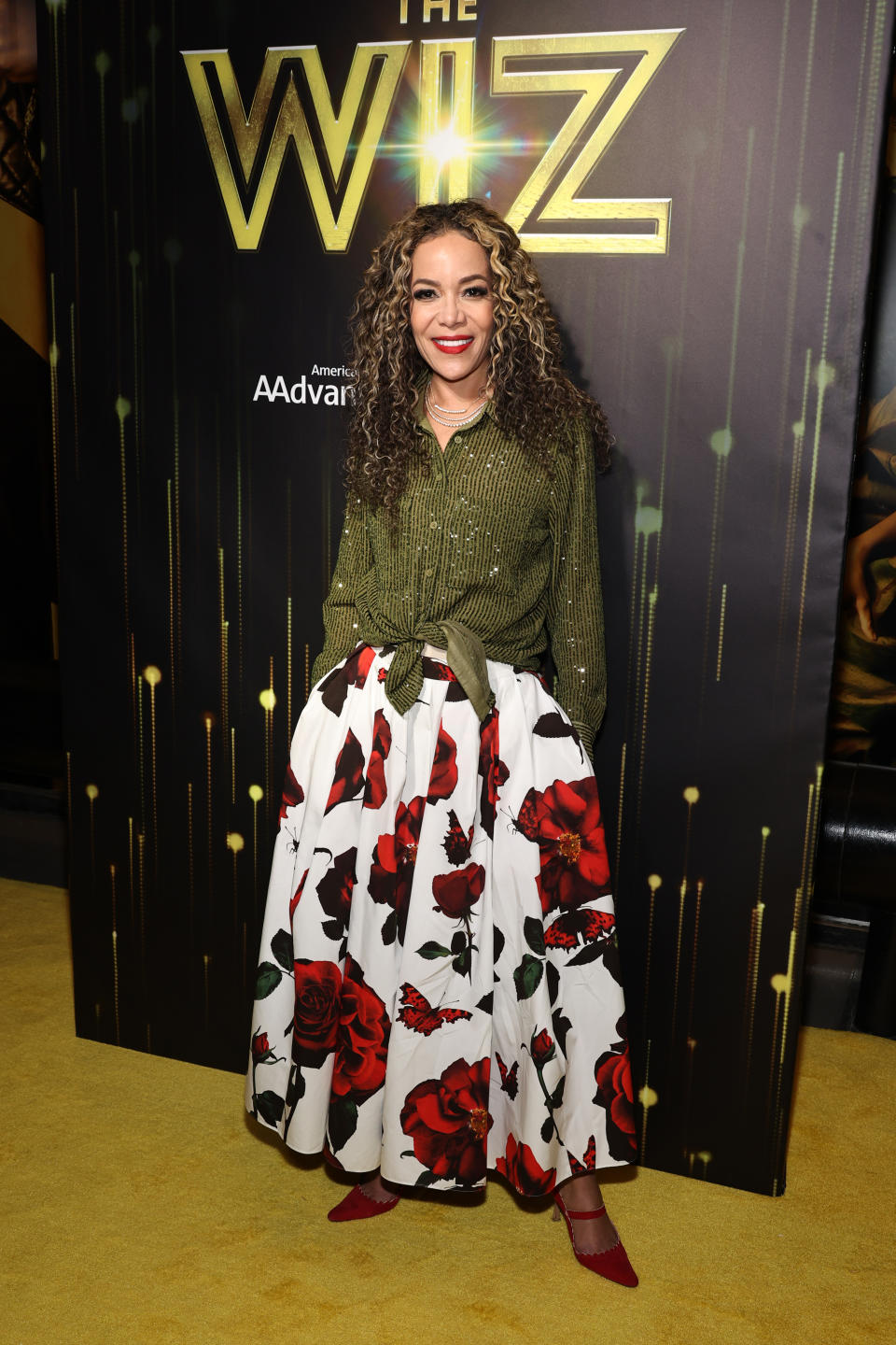 NEW YORK, NEW YORK - APRIL 17: Sunny Hostin attends the broadway opening night of "The Wiz" at Marquee Theatre on April 17, 2024 in New York City. (Photo by Jamie McCarthy/Getty Images)