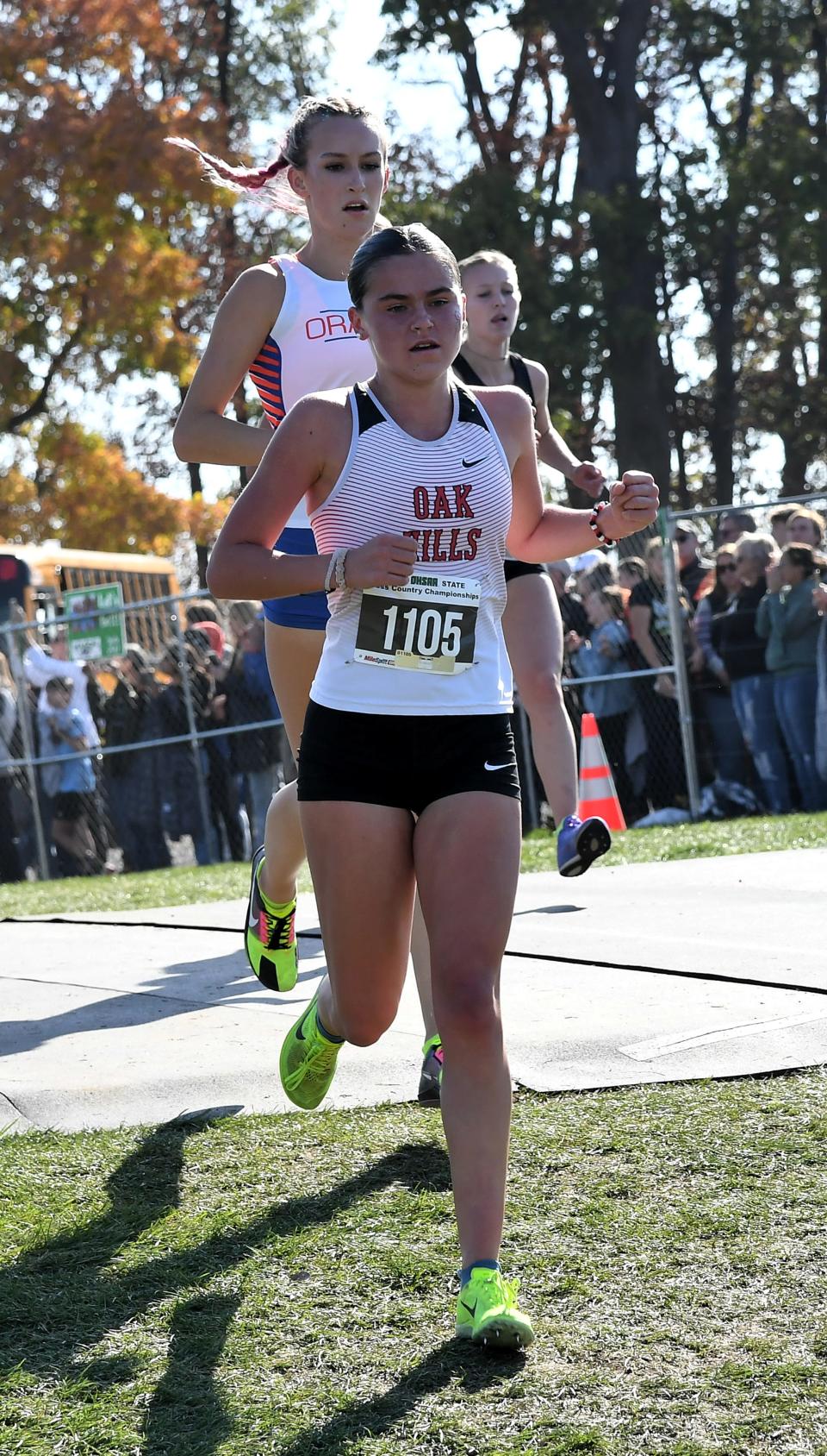 Oak Hills' Eva Hensley finished in 35th place at the 2023 OHSAA Division I state cross country meet.
