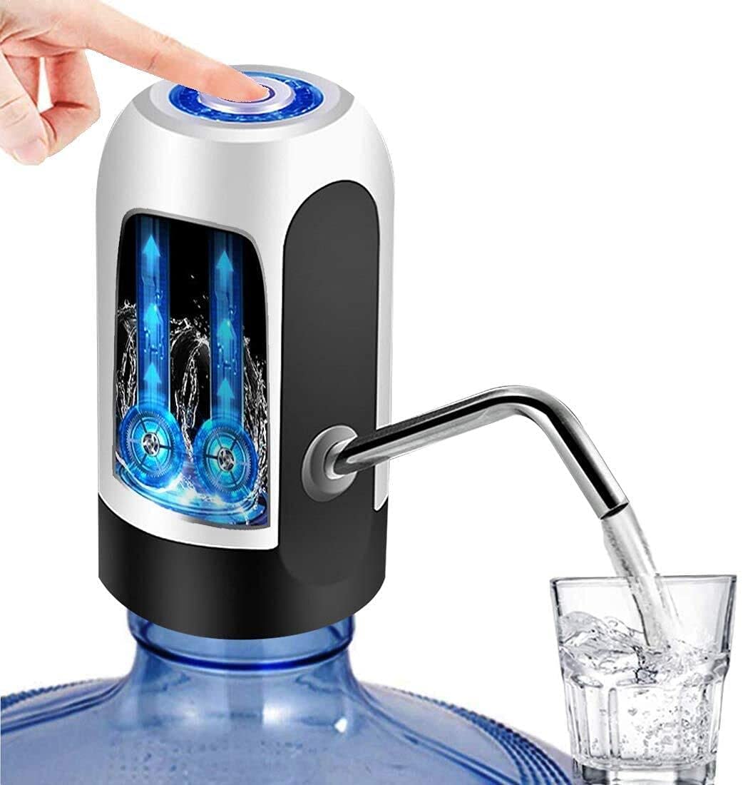 YOMYM Dispensador de agua, bomba de agua con carga USB automática/Amazon.com.mx