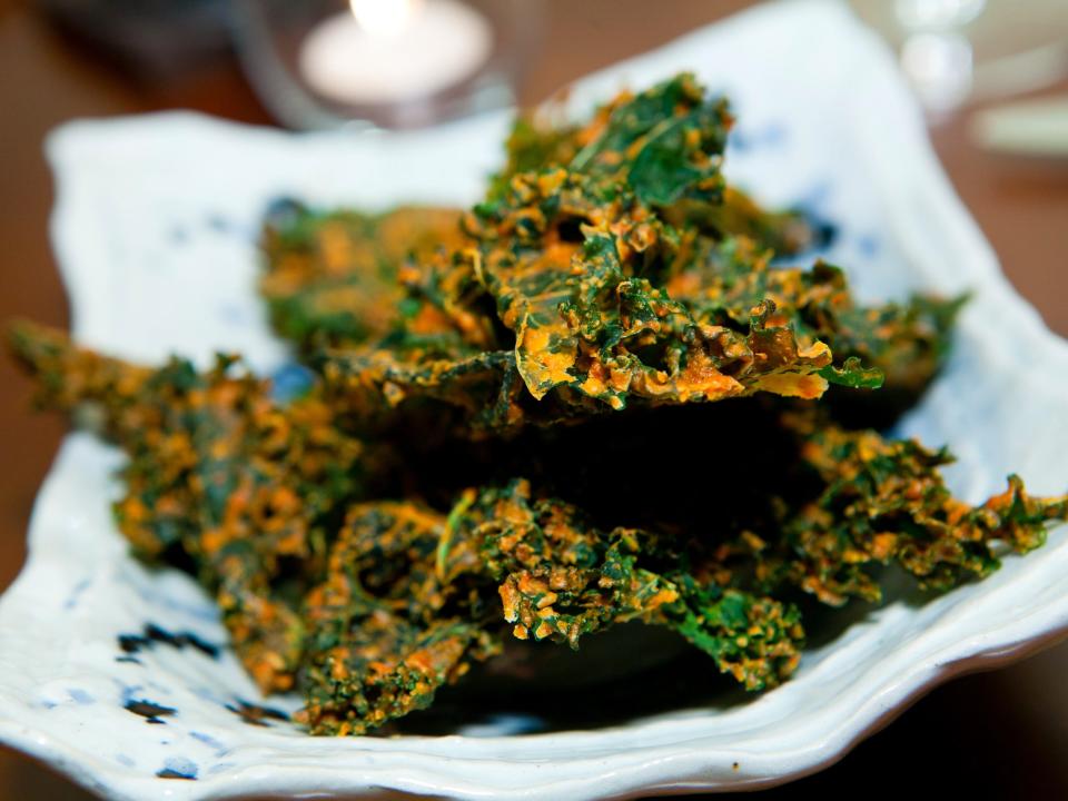 kale chips vegan vegetarian