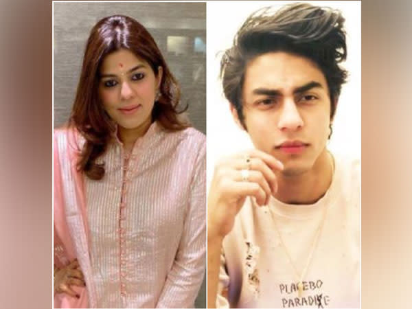 Pooja Dadlani and Aryan Khan (Image source: Instagram)