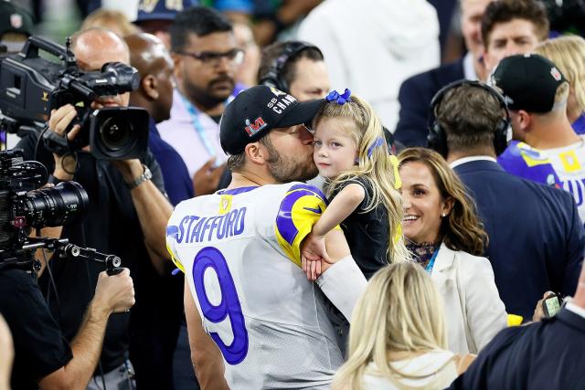 Matthew Stafford's Wife Kelly Got So Emotional Watching Him Make It to the Super  Bowl