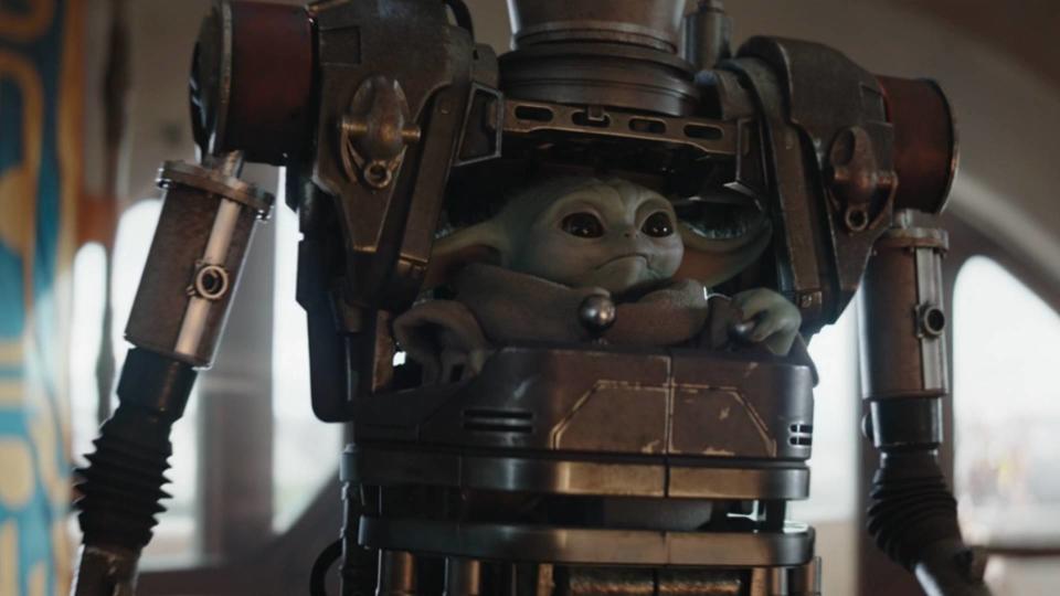 Grogu in The Mandalorian season 3 episode 7