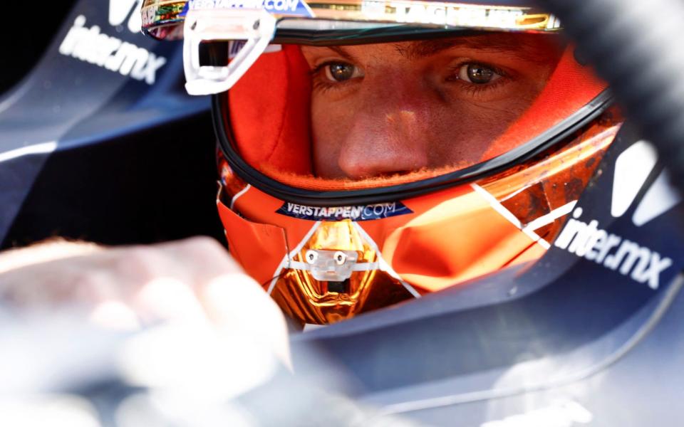 Red Bull Racing's Dutch driver Max Verstappen looks on before the Formula One Belgian Grand Prix at the Spa-Francorchamps Circuit in Spa on July 28, 2024.