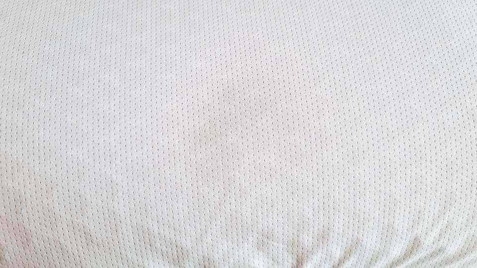 The texture of a Purple Harmony pillow