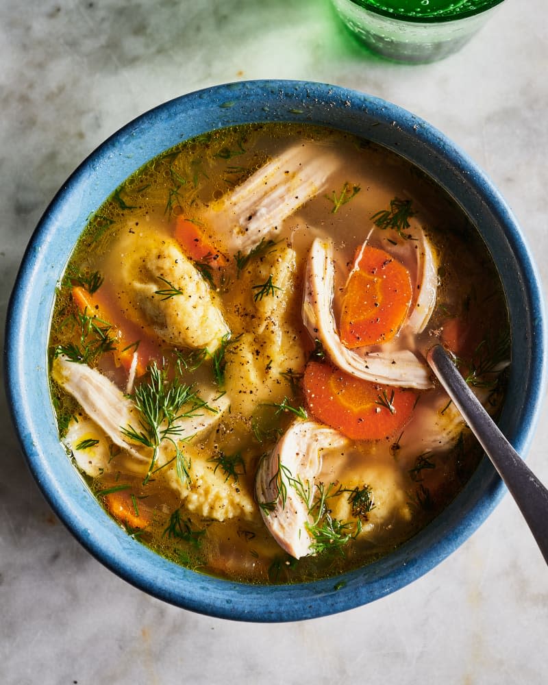 Chicken and "Clunkers" Soup