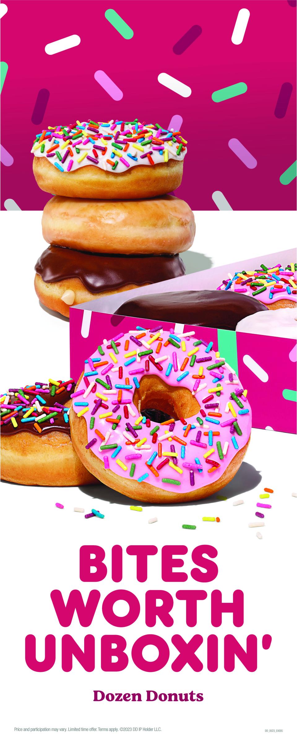 Dunkin' is giving members of its Dunkin' Rewards loyalty program a free classic donut with the purchase of any drink each Wednesday through the month of December.