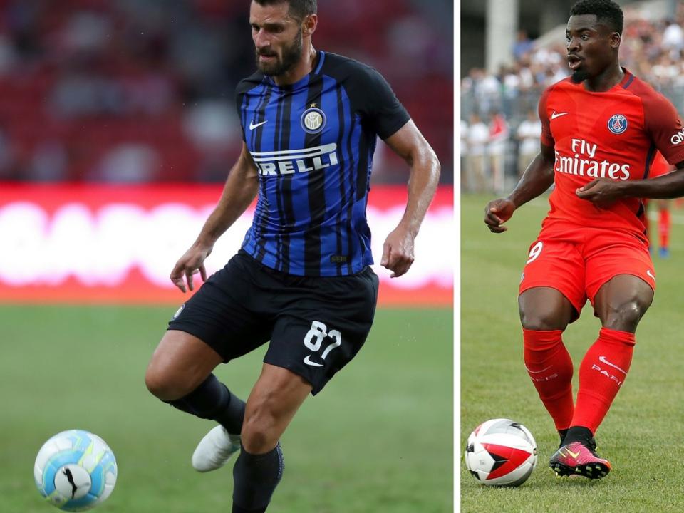 Candreva and Aurier - top targets