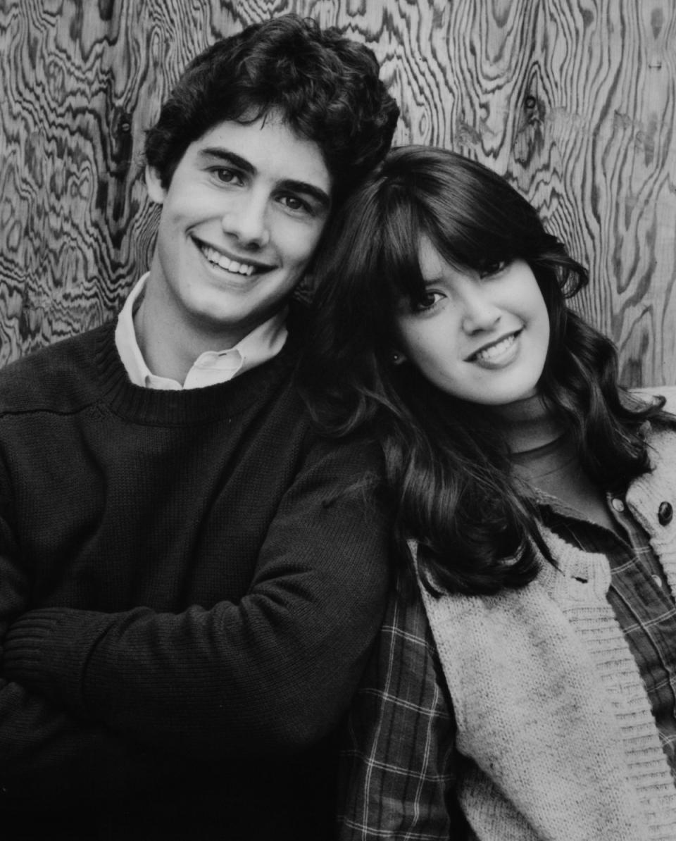 Zach Galligan and Phoebe Cates in a scene from the film 'Gremlins', 1984