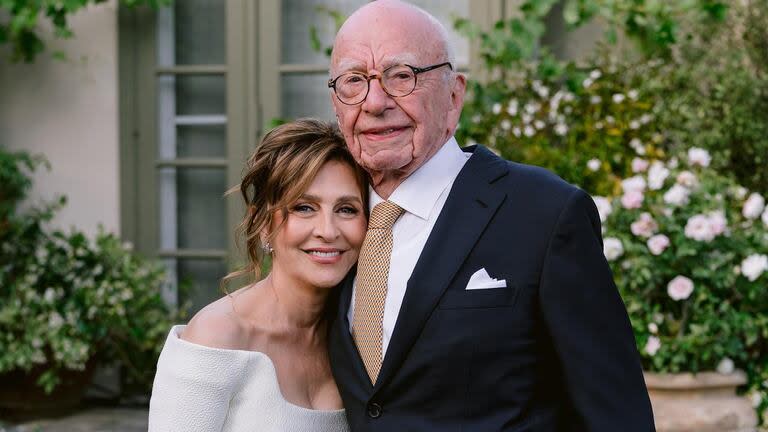 El magnate de los medios Rupert Murdoch se volvió a casar a los 93 años