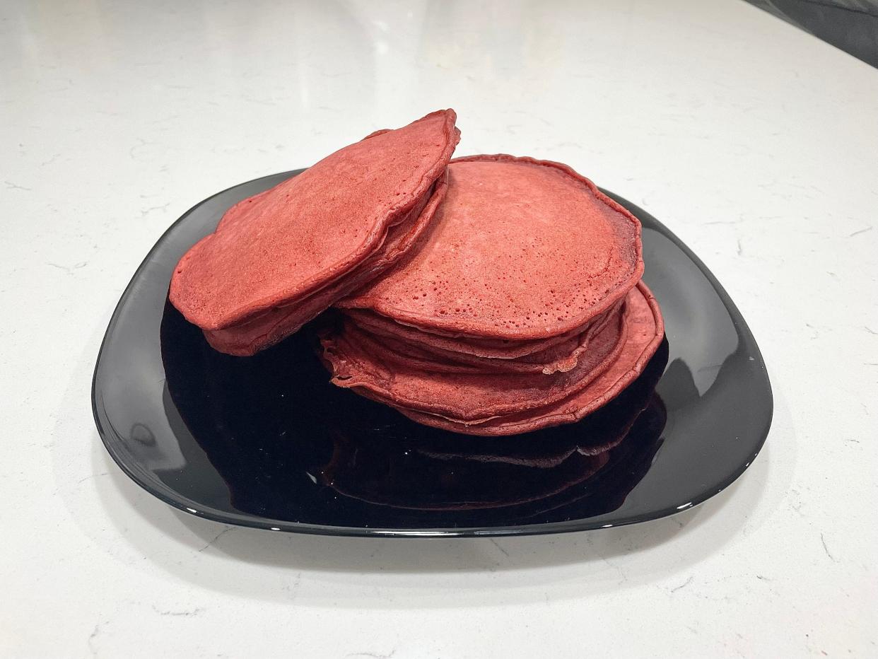 Chef Chris Scott Red Velvet Pancakes Recipe