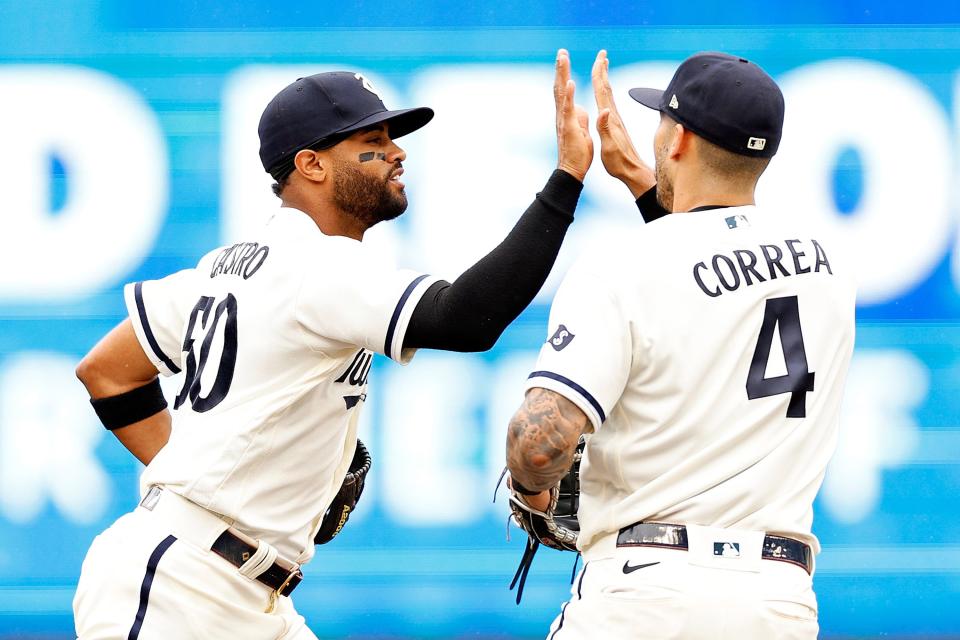 Ex-Tiger Willi Castro and never-was-a-Tiger Carlos Correa hit Comerica Park on Monday with the Minnesota Twins.