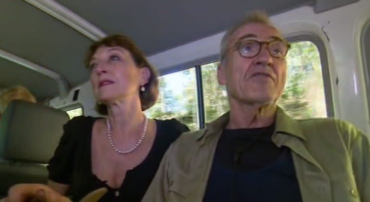 Larry Lamb and Marie Victorine/Rex Photos