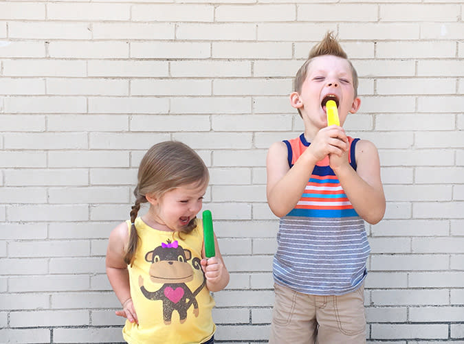 9. Make your own popsicles