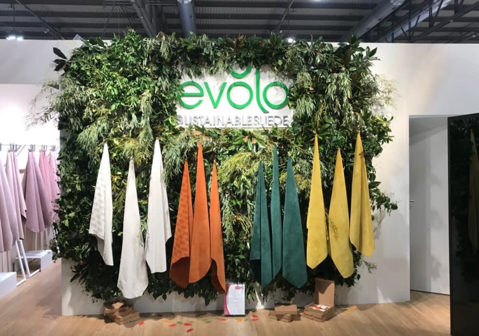 Sciarada’s Evolo range of sustainable suede. - Credit: Courtesy of Sciarada