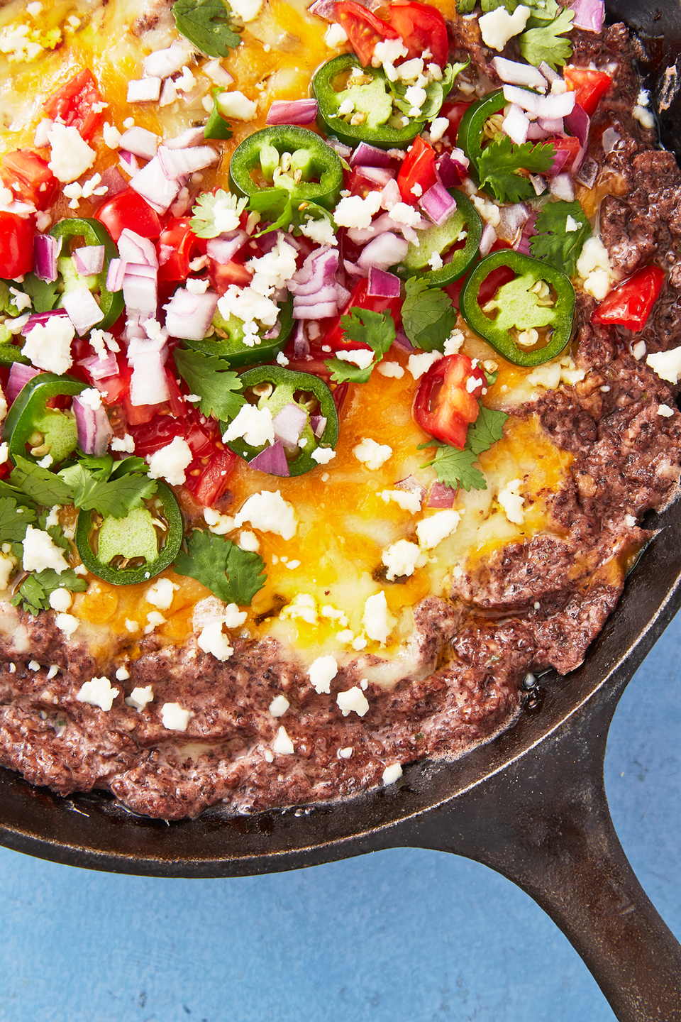 Loaded Black Bean Dip