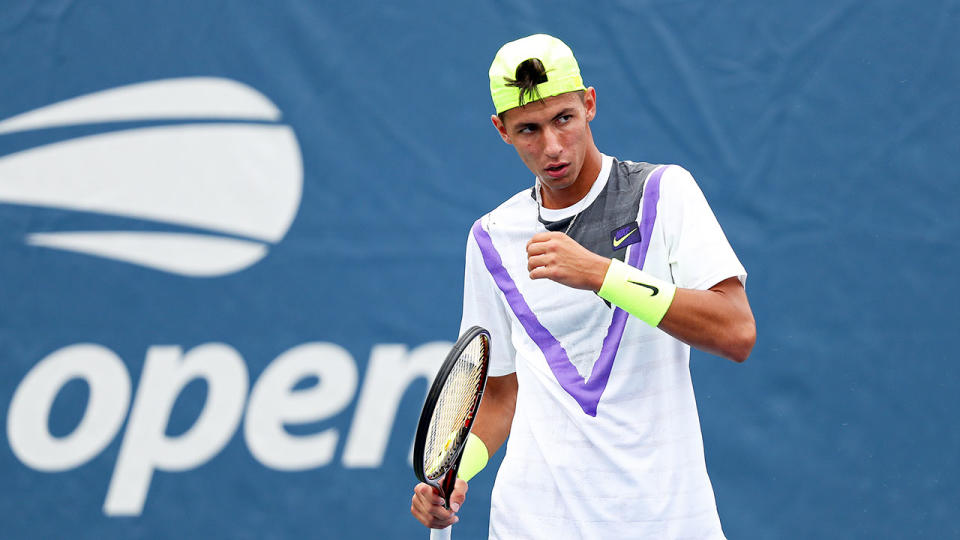 Alexei Popyrin won his second round match the US Open. 