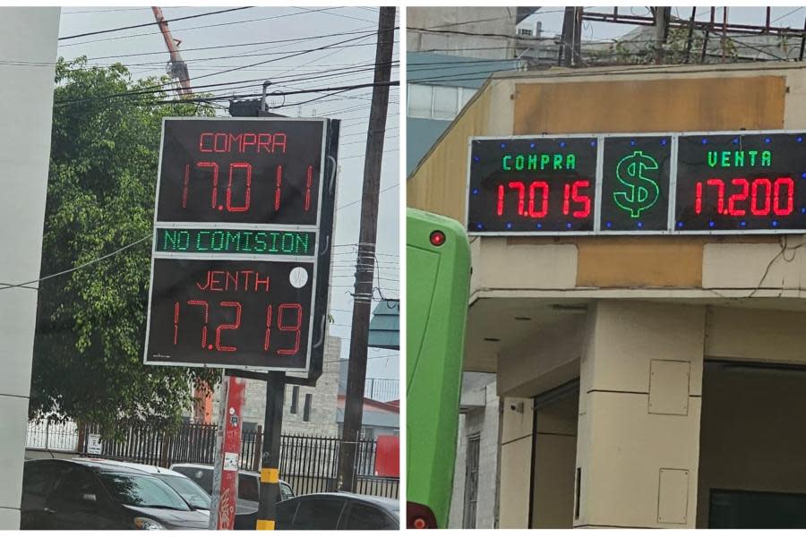 Dólar en casas de cambio de Tijuana se compra a $17.19 por unidad, ¿llegará a 16?