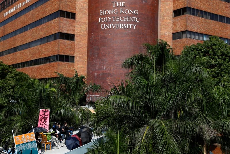 Protests at Hong Kong's university campuses