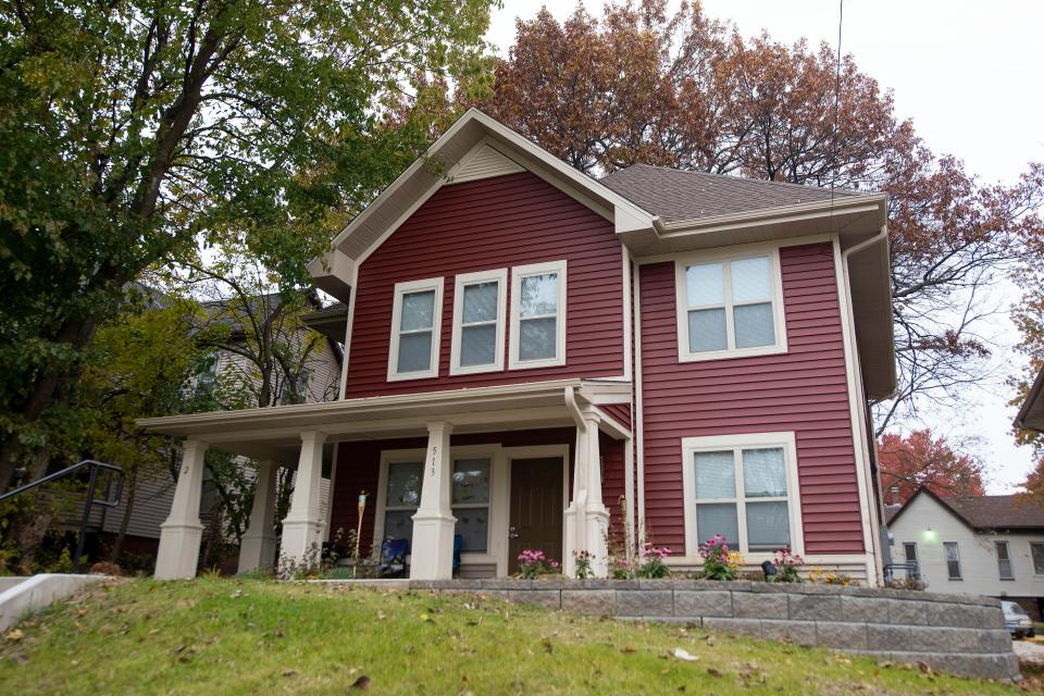 Candace Webb's home in East Bluff photographed on Nov. 10, 2021. 