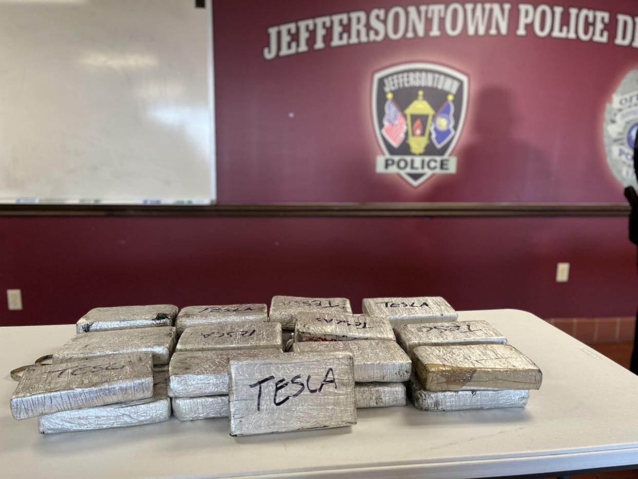 Officers of the Jeffersontown Police Department arrested Eduardo Javier Tapia after 50 kilos of cocaine were discovered in his car.