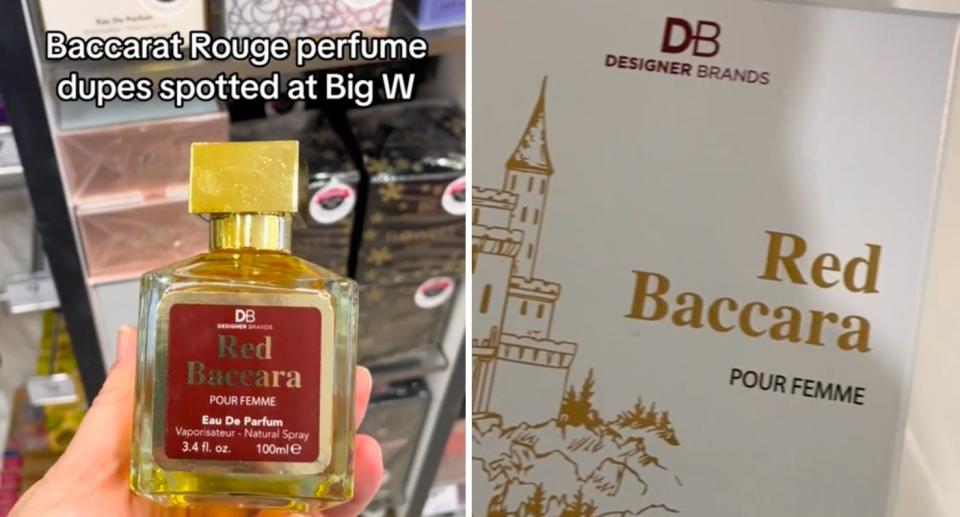 Social media users are sharing their luxury perfume dupes on TikTok. Photos: TikTok/@dessertaddictsanonymous, @toree_marie