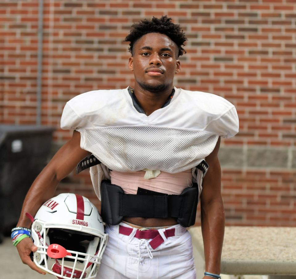 South Effingham High School football standout Jamari Fields.