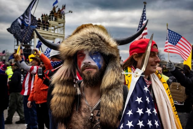 Trump Supporters Hold "Stop The Steal" Rally In DC Amid Ratification Of Presidential Election - Credit: Brent Stirton/Getty Images