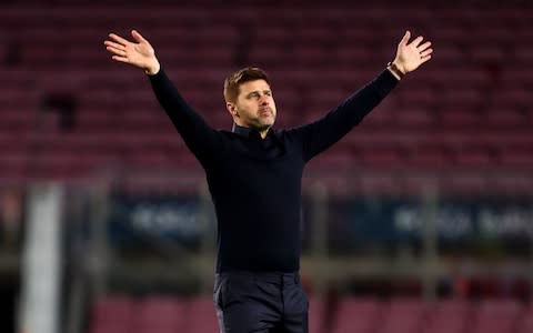 Pochettino is wary of unsettling his squad with an expensive new signing - Credit: GETTY IMAGES