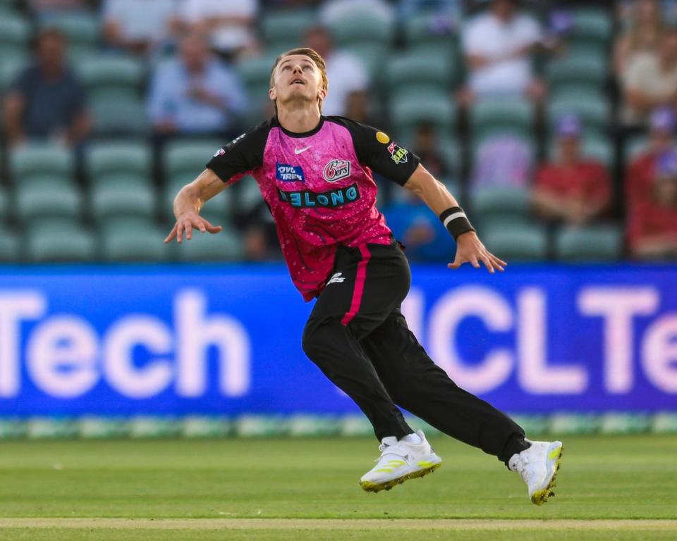 Heading home: Tom Curran will play no further part for the Sydney Sixers (Getty Images)