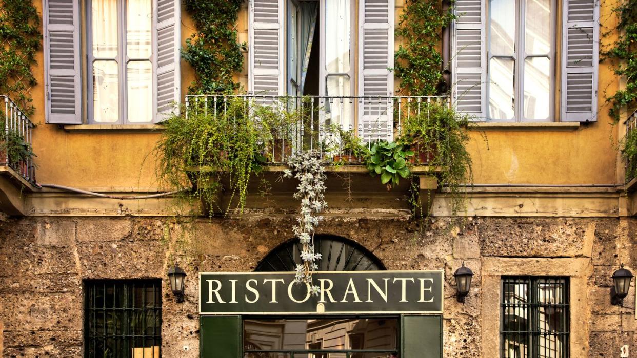 restaurant in italy