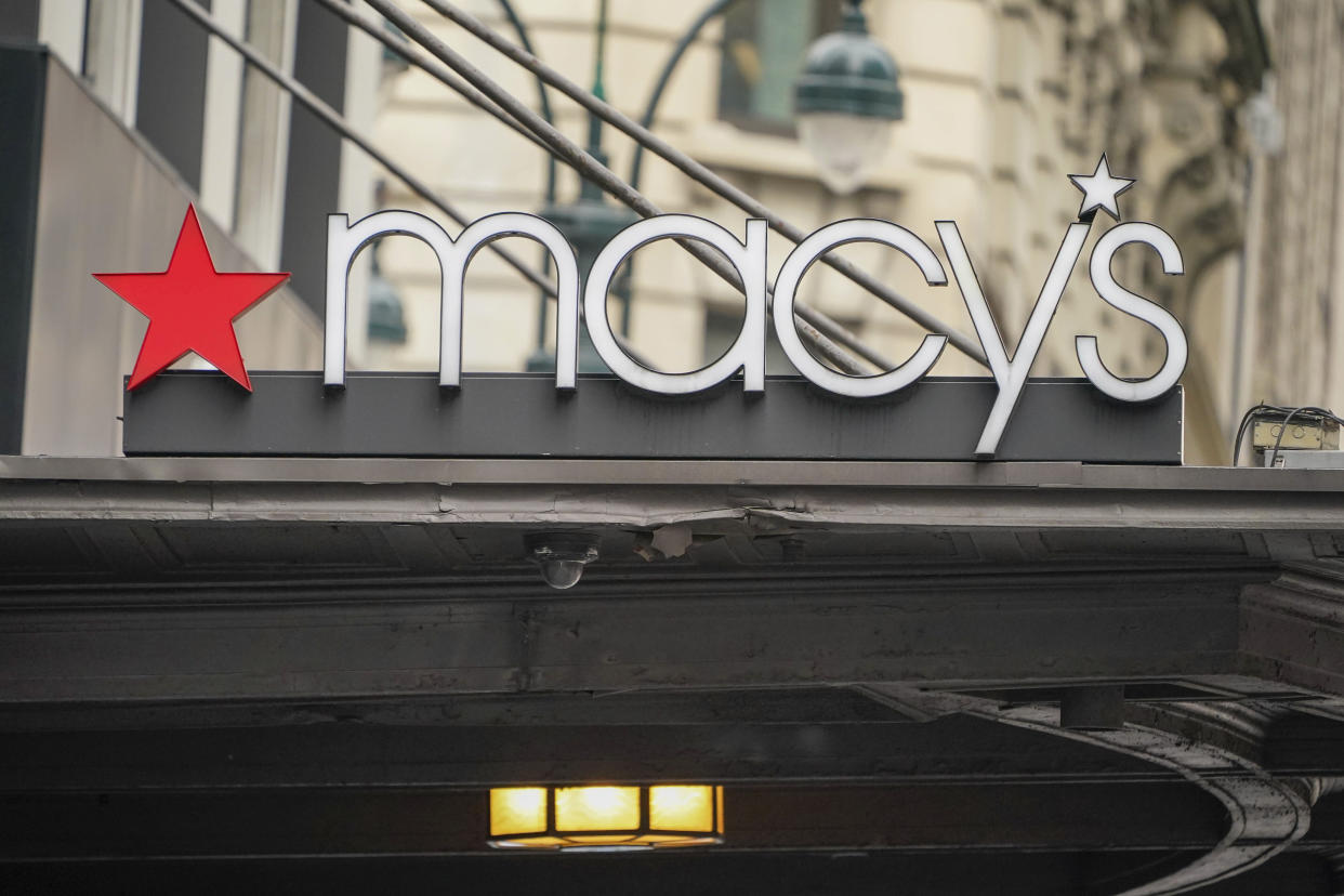 Photo by: John Nacion/STAR MAX/IPx 2020 7/30/20 A view of Macy's Herald Square as New York City enters Phase 4 of re-opening following restrictions imposed to slow the spread of coronavirus on July 30, 2020 in New York City. The fourth phase allows outdoor arts and entertainment, sporting events without fans and media production.