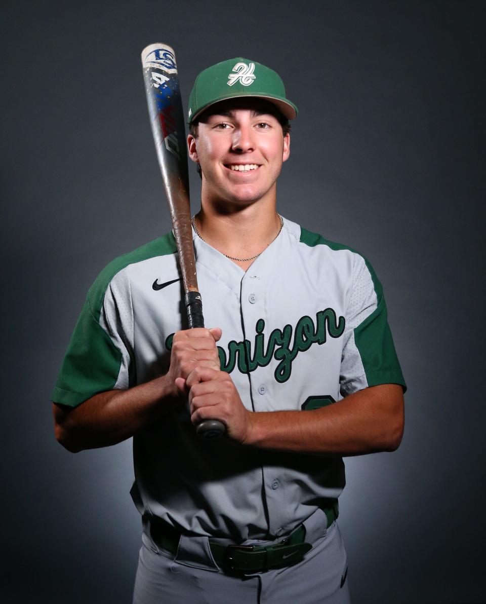 Kody Huff, baseball player from Horizon on May 22, 2019 in Phoenix, Ariz.