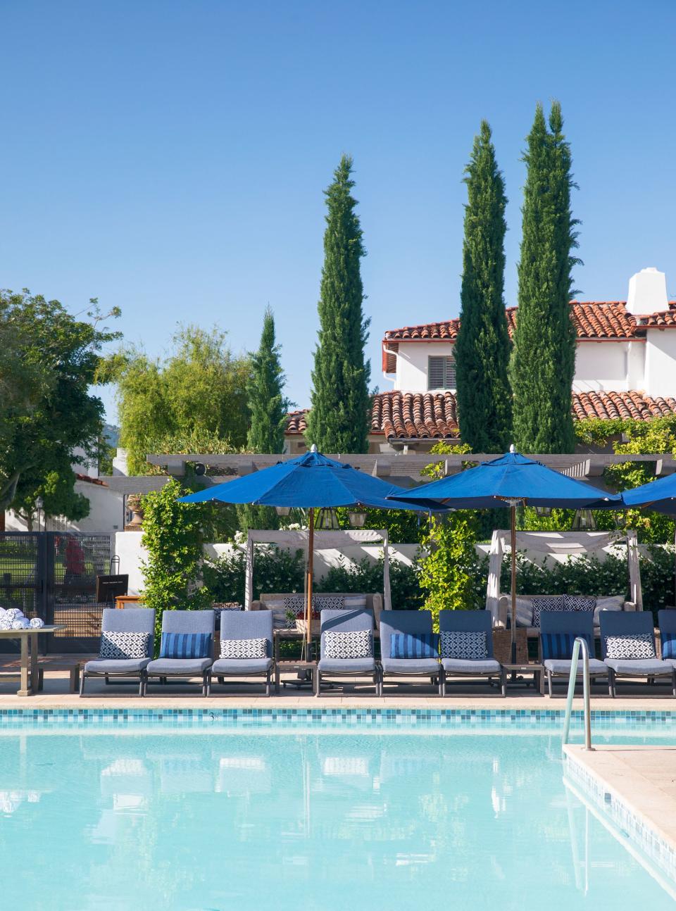 One of the hotel's pools.