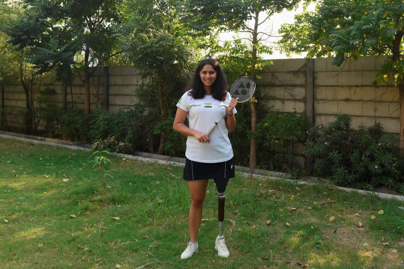 Indian para-badminton athlete Manasi Joshi