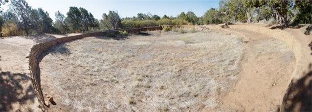 A panorama of Mummy Lake in Colorado's Mesa Verde National Park. Photo: Carl Bowser/Silver Pixel Images.