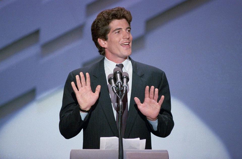 portrait of john f kennedy jr