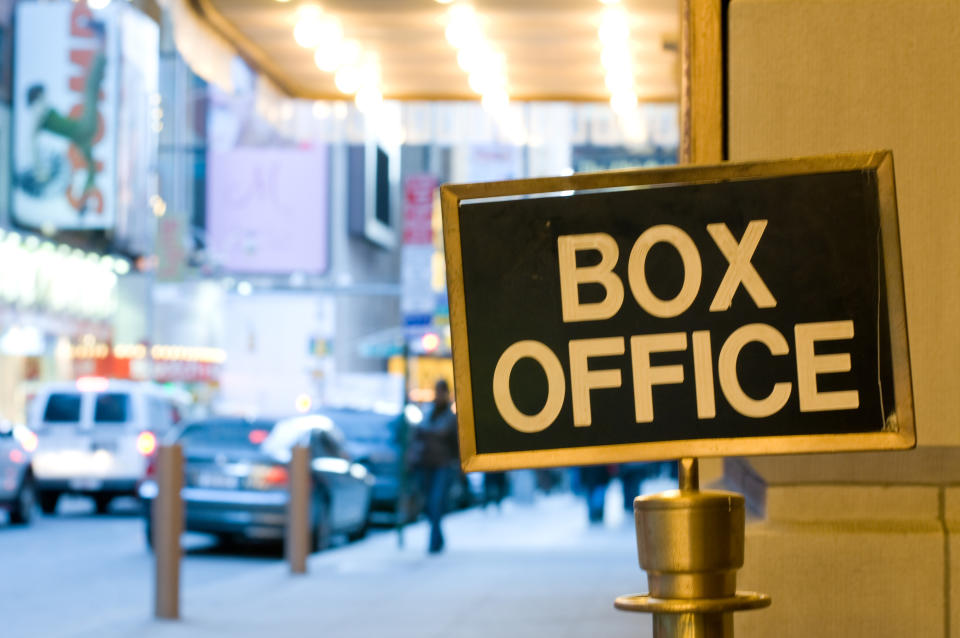 Theater Box Office Sign