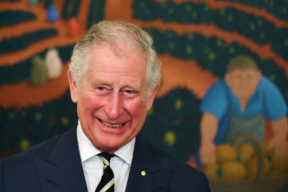 Prince Charles, Prince of Wales attends a reception at Queensland Government House in Brisbane on April 6, 2018 in Brisbane, Australia. | Mick Tsikas—Pool/Getty Images