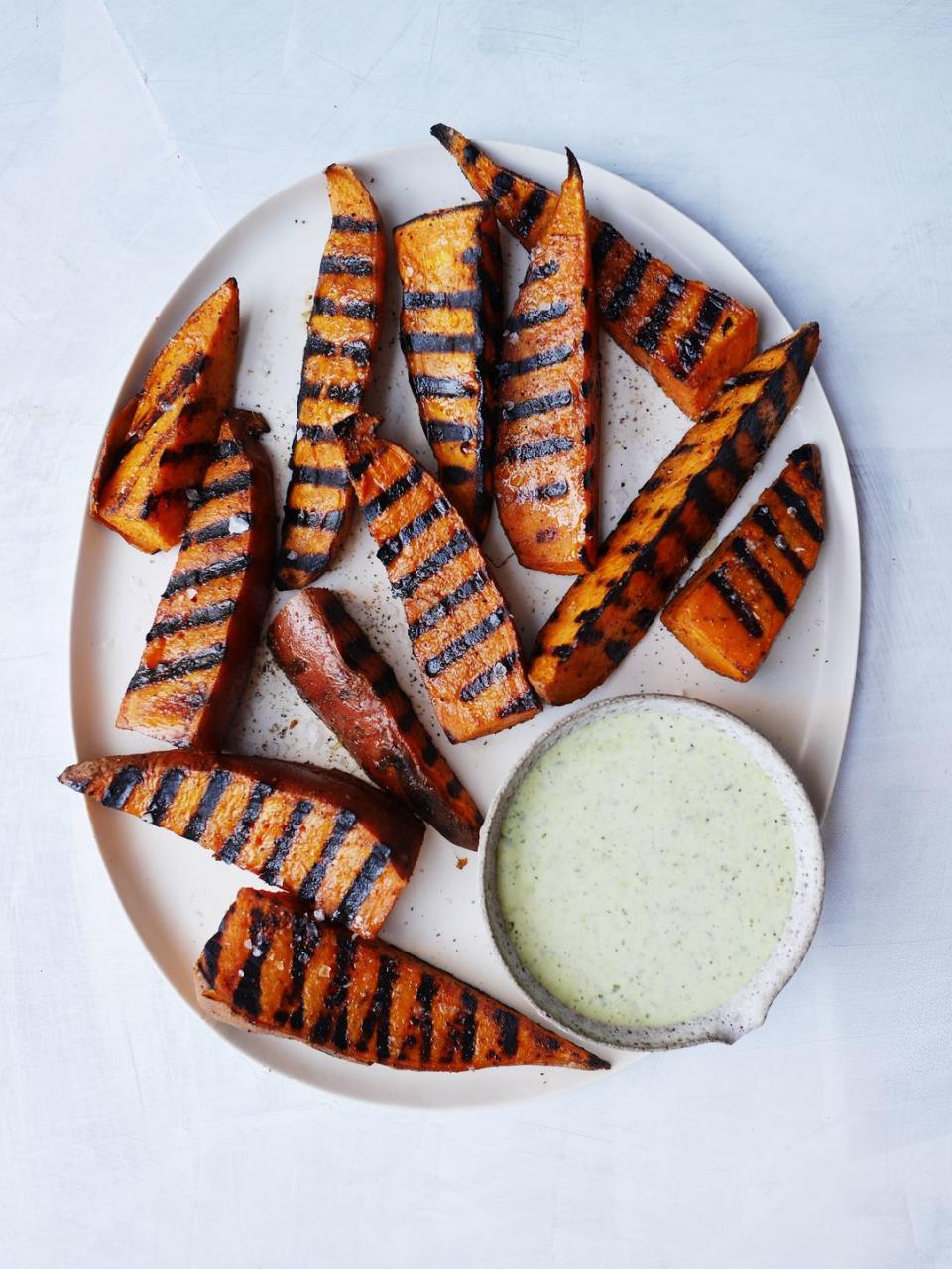 Grilled Sweet Potatoes