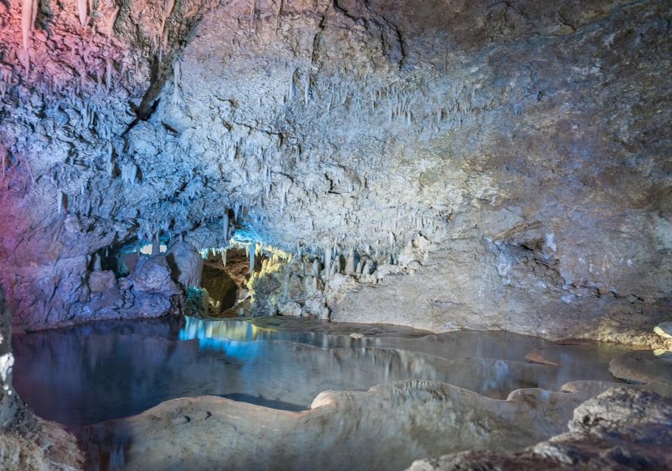 Harrison’s Cave has a one-hour tram tour or four-hour walking tour (Getty Images/iStockphoto)