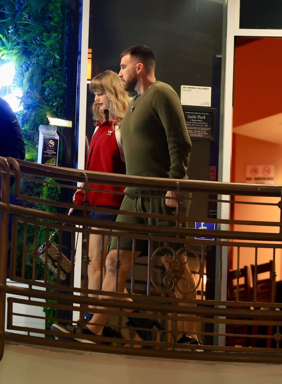 Taylor Swift and Travis Kelce