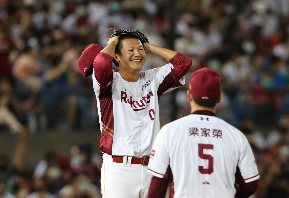 陳禹動今達成生涯第100次中繼成功。特約攝影李鴻明/攝