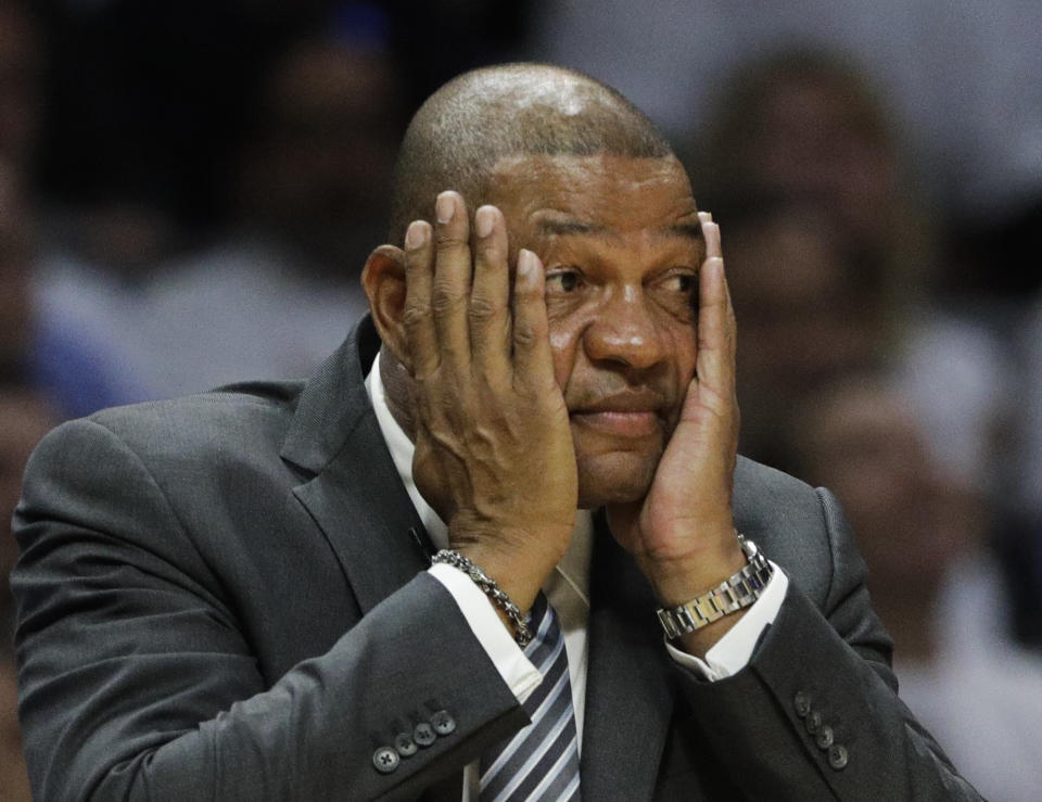 Doc Rivers would rather be playing golf. (AP)