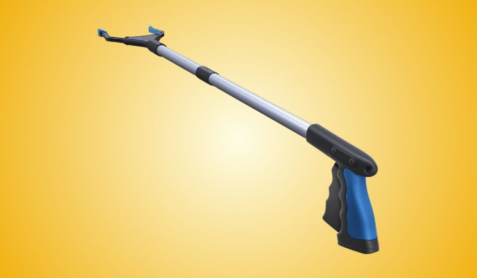 An extendable grabber tool.