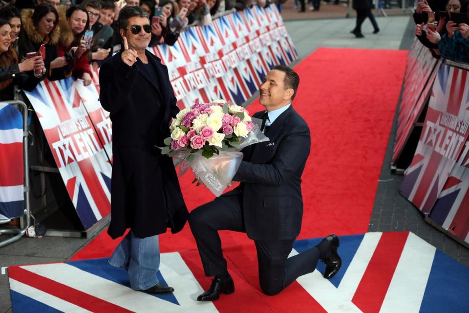 Cowell and Walliams have worked together on BGT  since 2012 (Nigel Roddis/Getty Images)